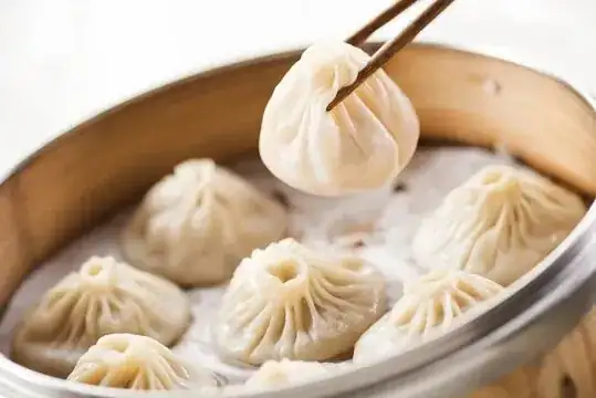Xiaolongbao soup dumplings steamed pork buns